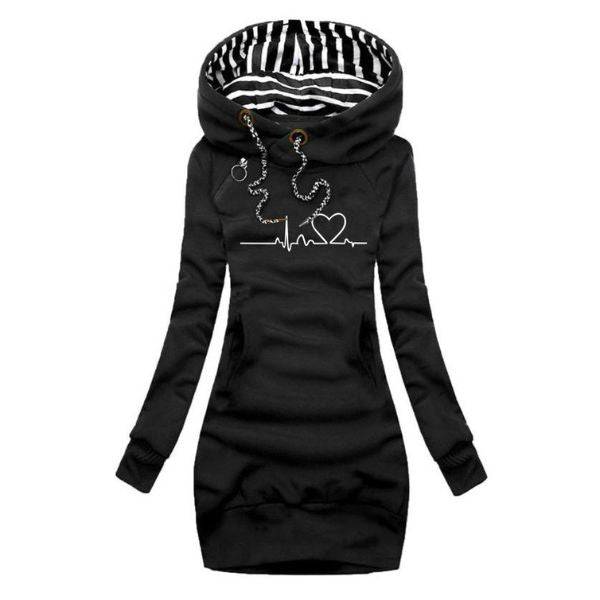 Kyra™ sophisticated hoodie by Emma & Rose Cape Town featuring a stylish, comfortable design with a hood and modern fit.