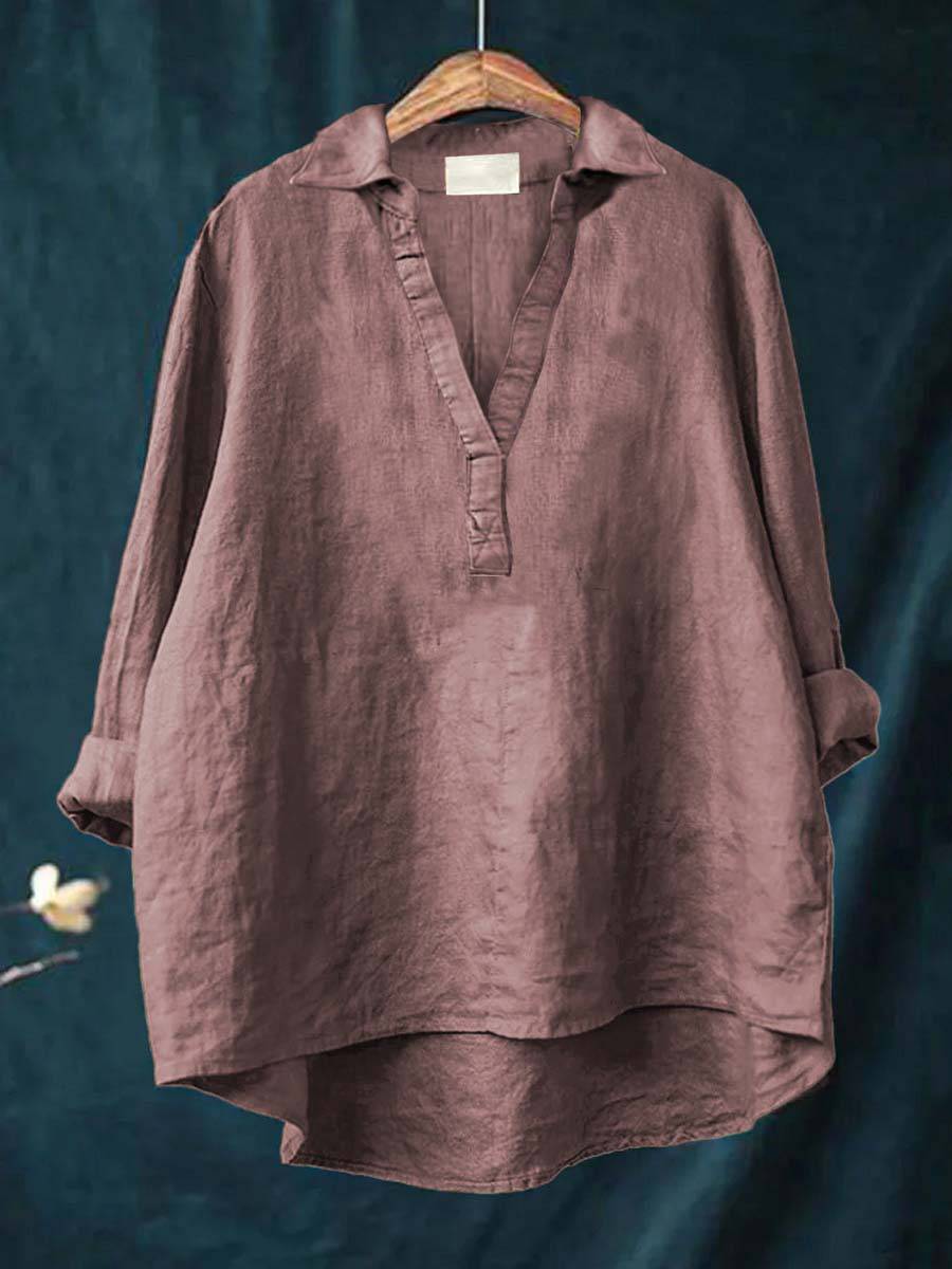 Emma & Rose Manhattan Andrea™ elegant summer blouse featuring lightweight fabric, short sleeves, and a stylish feminine design.