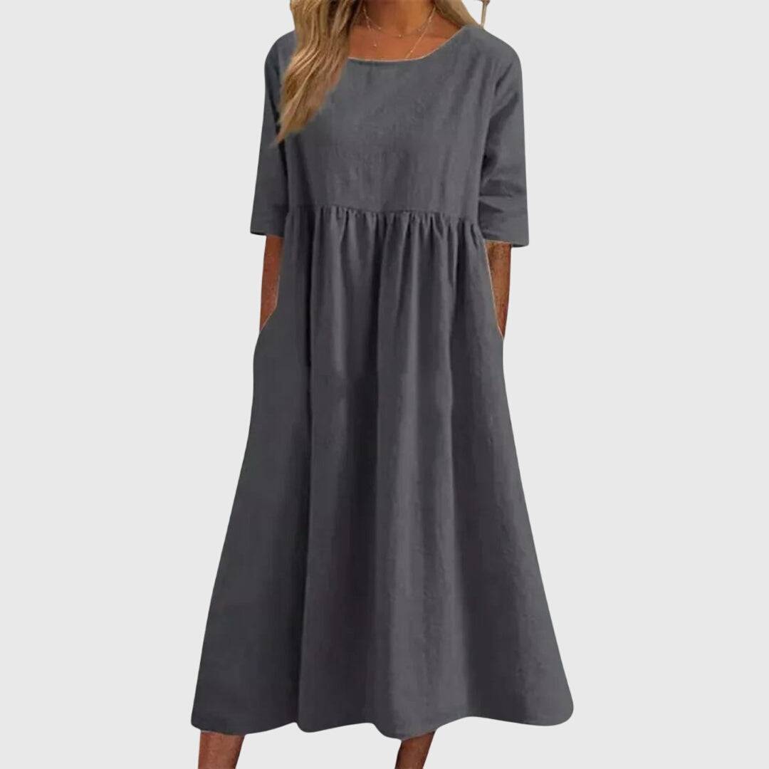 Haisley™  |  Elegant Short-sleeved Dress