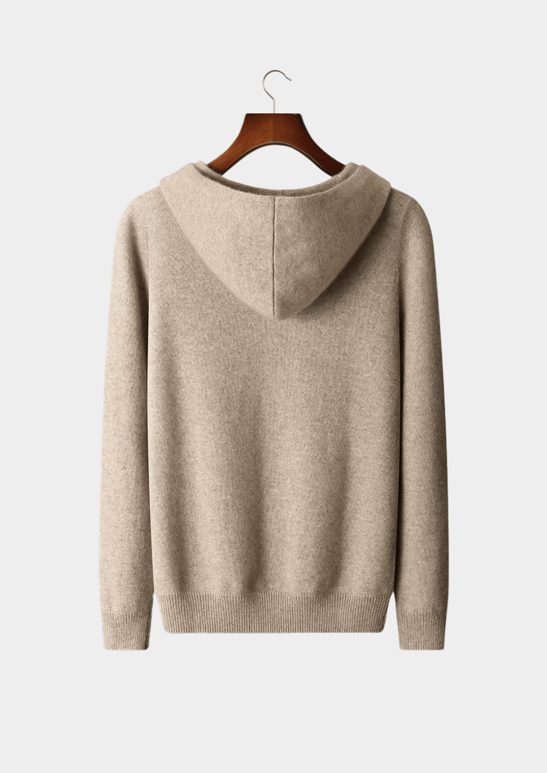 Emma & Rose cashmere essential hoodie — premium knitwear