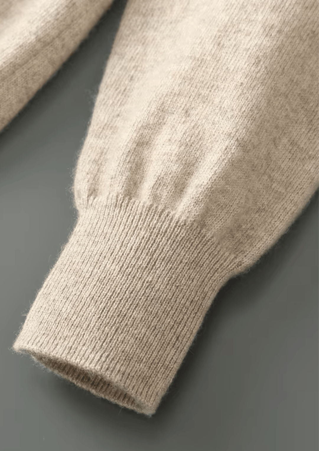 Emma & Rose wool half-zip sweater — premium knitwear