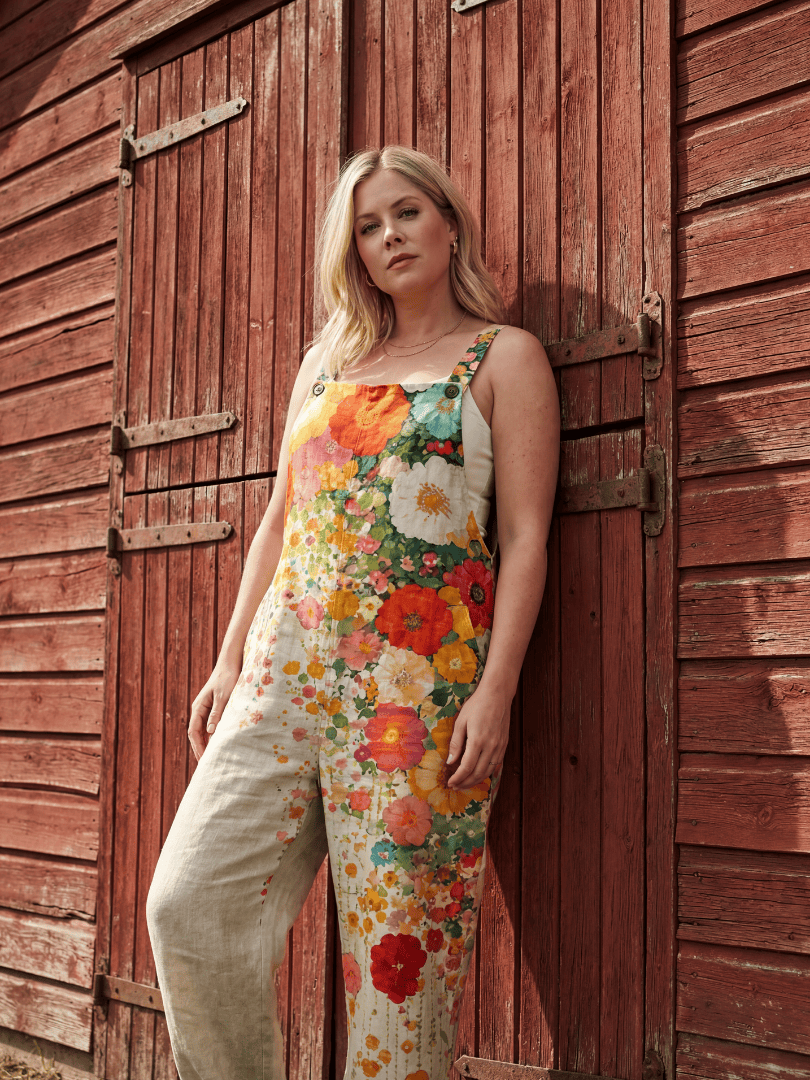 Vesia™  |  Floral Relaxed Jumpsuit