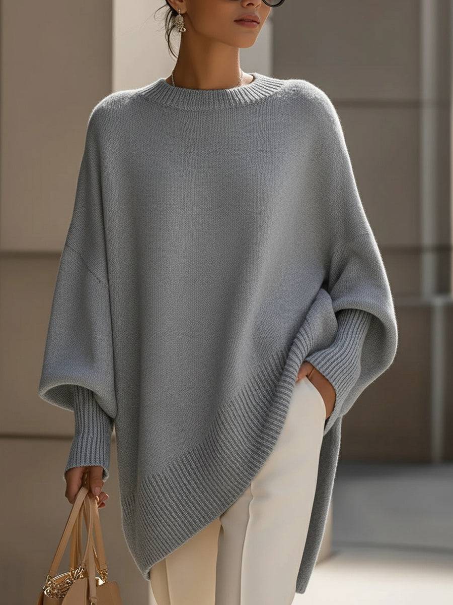 Callowyn™ long sleeve sweater by Emma & Rose Cape Town, elegant knit with a classic fit and subtle detailing.