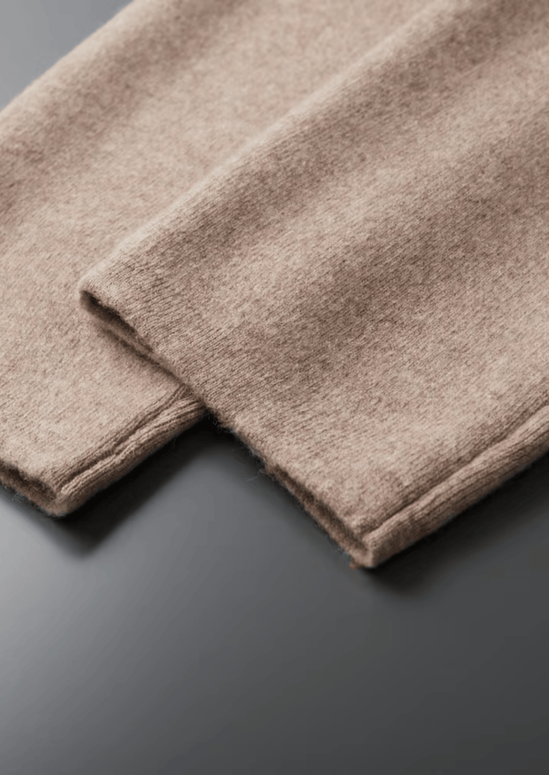 Emma & Rose Manhattan Wade™ Leisure Trousers in neutral fabric, featuring a relaxed fit and elastic waistband.