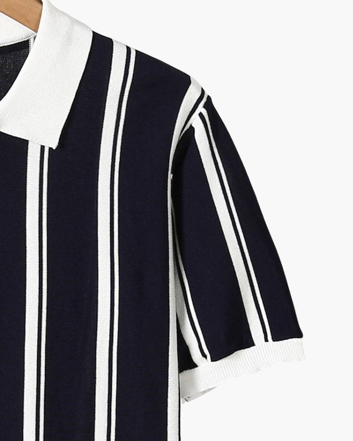 Emma & Rose split half-zip sweater — men's winter knitwear