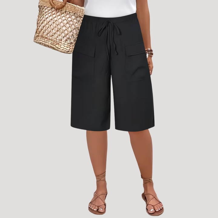 Heather | Women's Elasticated Waist Summer Shorts
