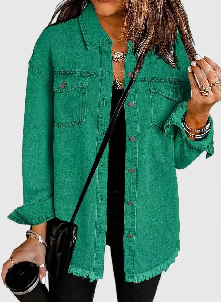 Novalyssa™ comfortable jacket by Emma & Rose Cape Town, soft fabric, stylish fit, shown in a cozy, versatile design.