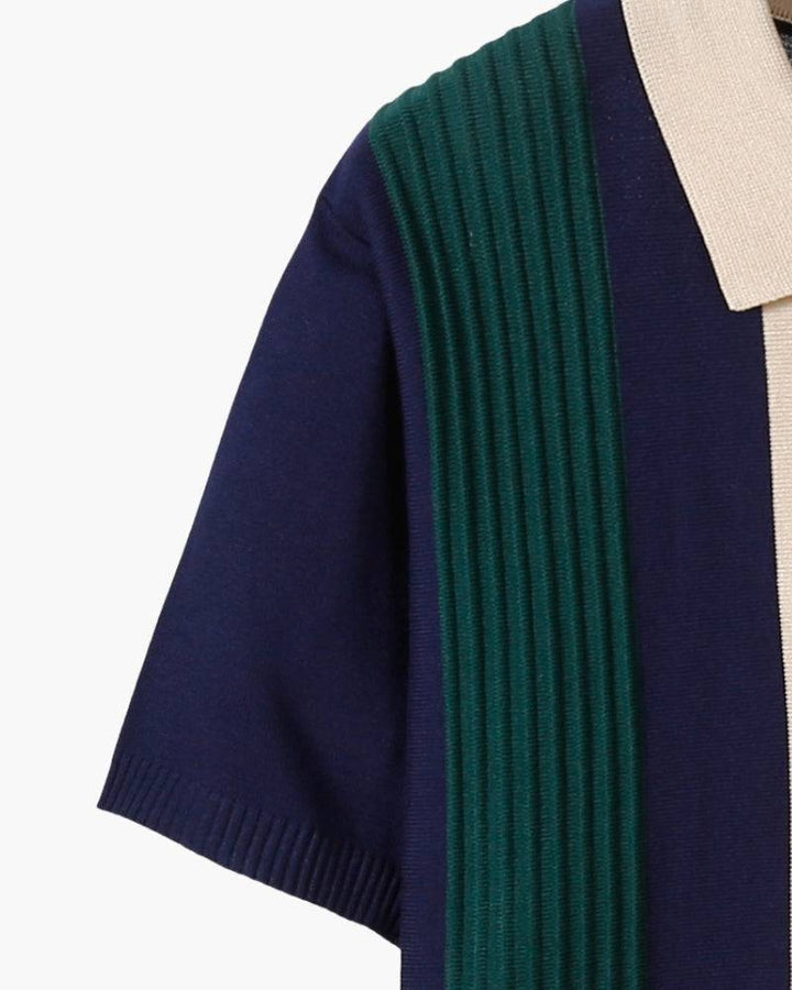 Emma & Rose half-zip knit sweater — men's winter knitwear