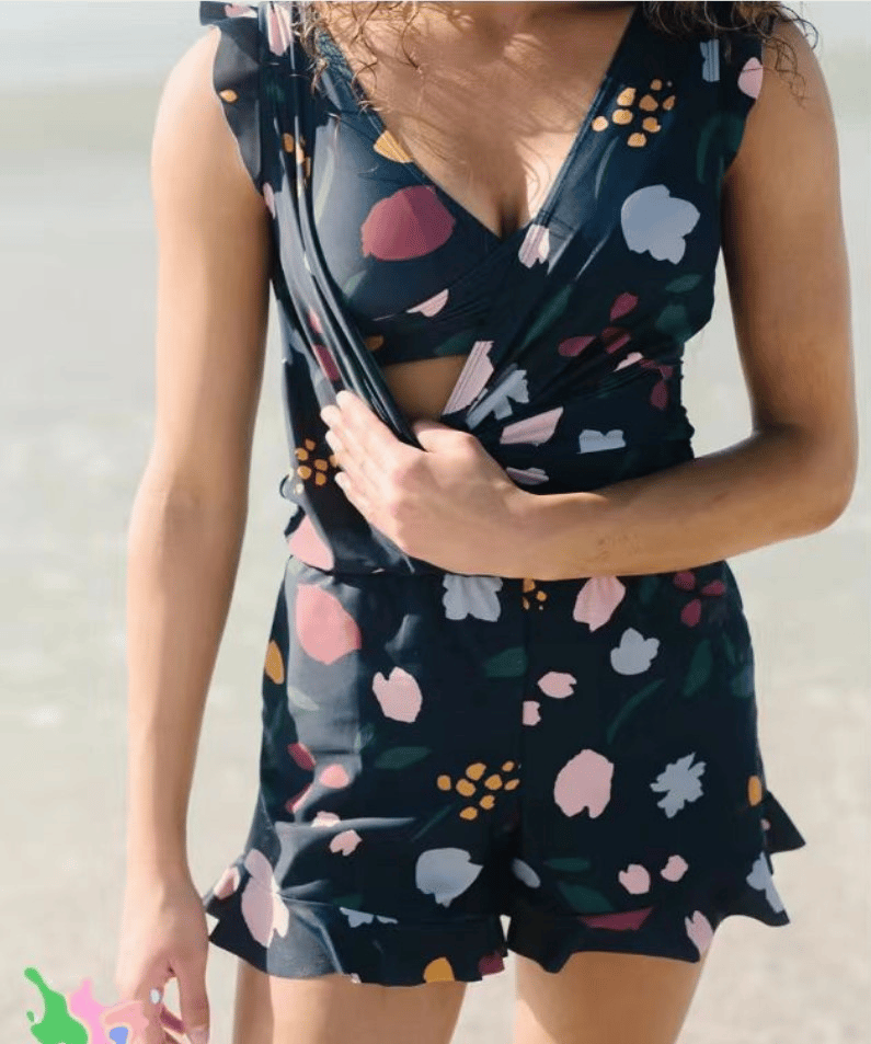 Reana™ – Ruffled Swimsuit with Bust Support