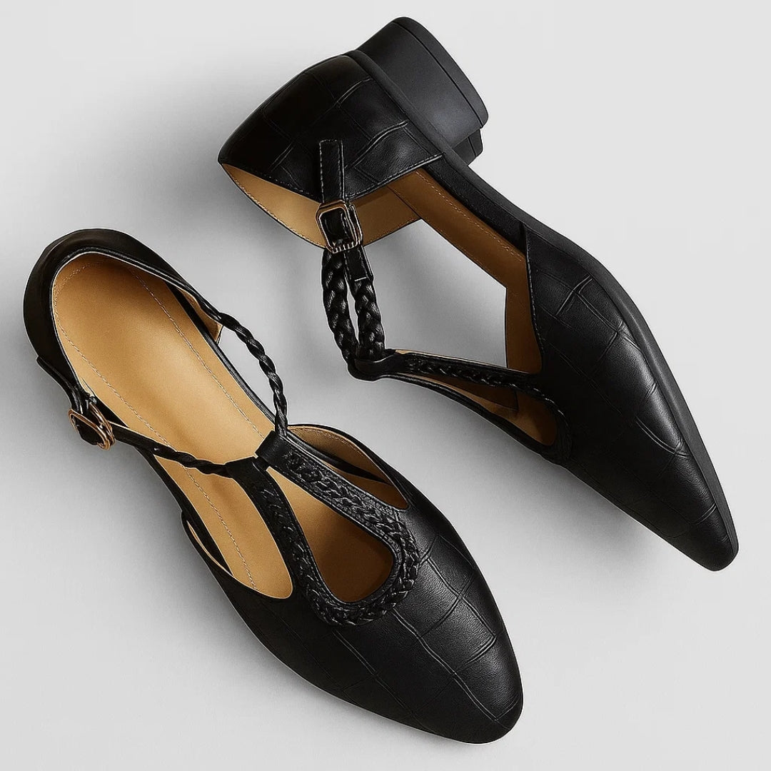 Katharina - Ladies' Elegant Leather Shoes with Comfort Insole