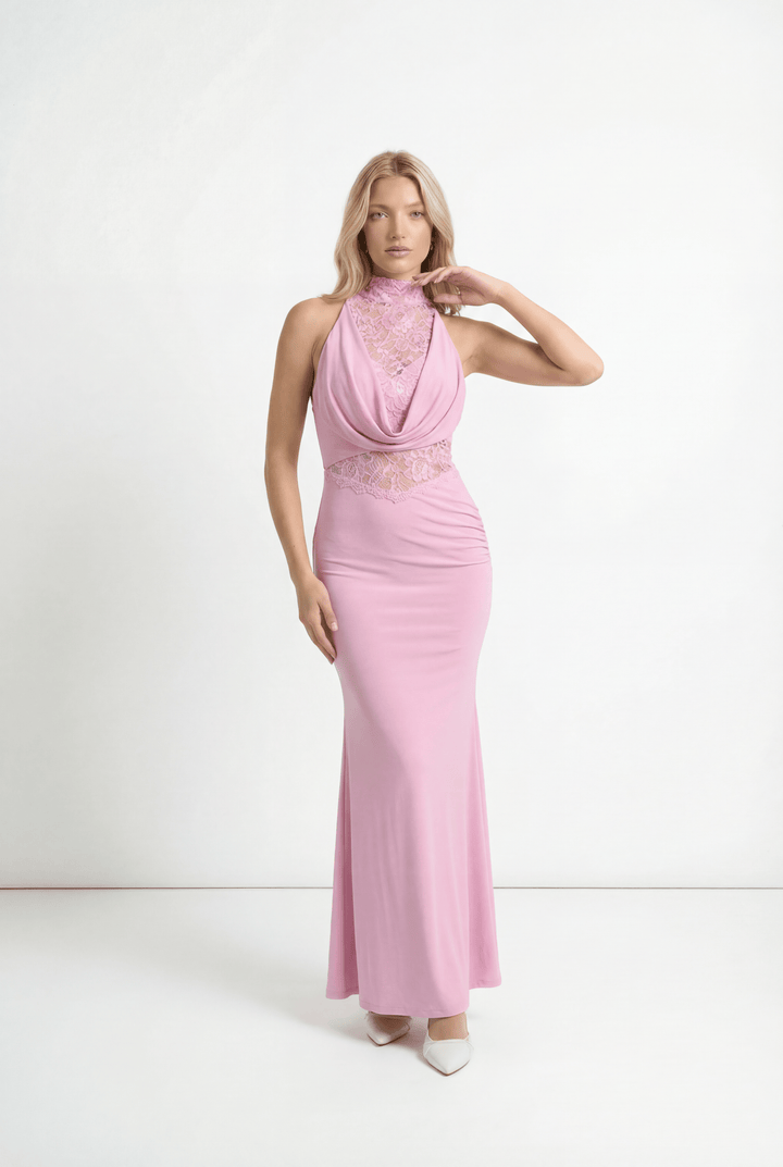 Elegant Noa™ long dress inserts by Emma & Rose Cape Town, showcasing delicate fabric and detailed design for formal wear.
