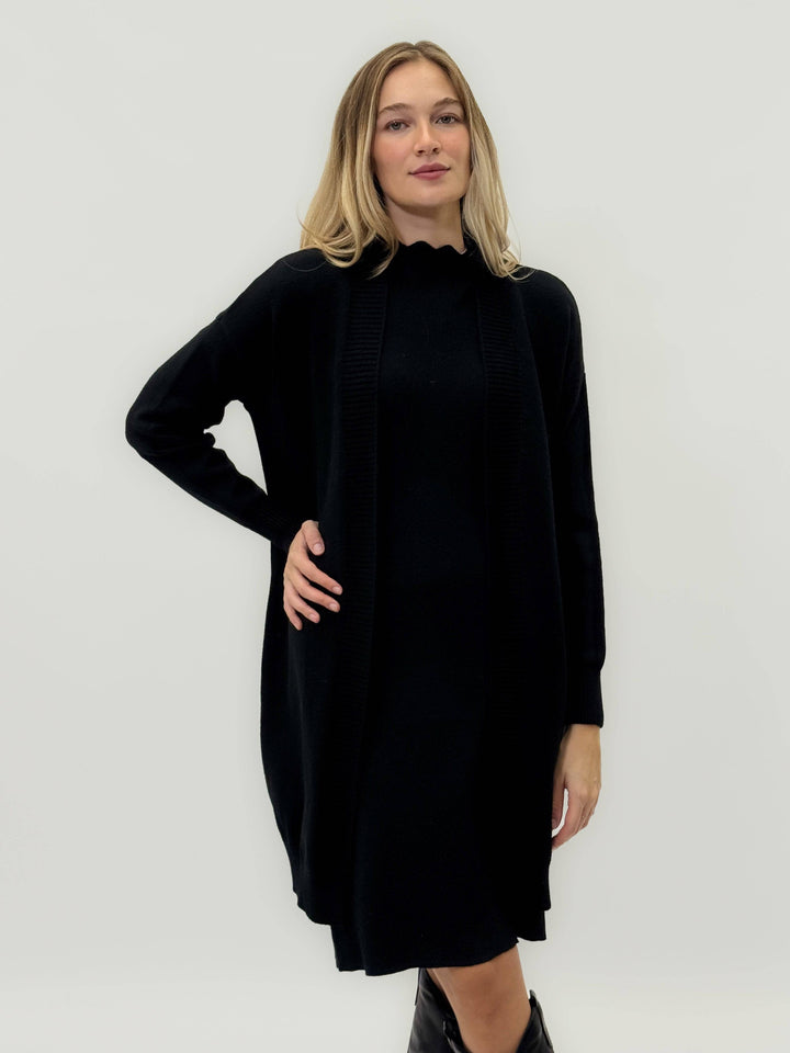Emma & Rose Cape Town Jacoba™ soft long cardigan with a cozy, flowing design and open front, perfect for layered casual wear.