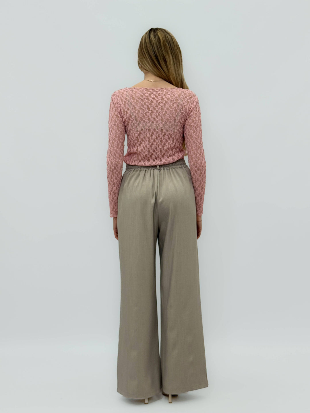 Anneke™ crossed blazer belt trousers by Emma & Rose Cape Town, shown in a stylish, tailored fit with belt detail and classic design.