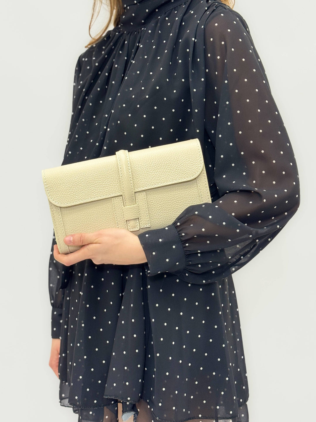 Emma & Rose Cape Town Anke™ luxury fabric bag with elegant soft, plush material and stylish design.