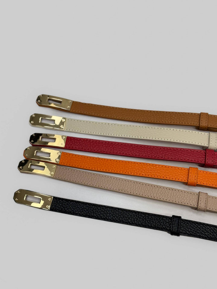Emma & Rose Cape Town Nienke™ soft fabric belt buckle accessory with luxurious, smooth fabric and stylish design.