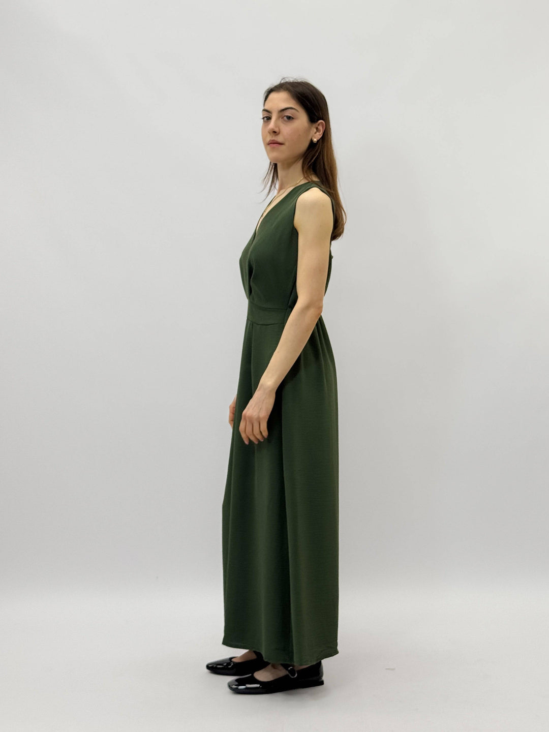 Lightweight™ wide-leg jumpsuit by Emma & Rose Cape Town, featuring a flowing design and comfortable fit, shown in the image.