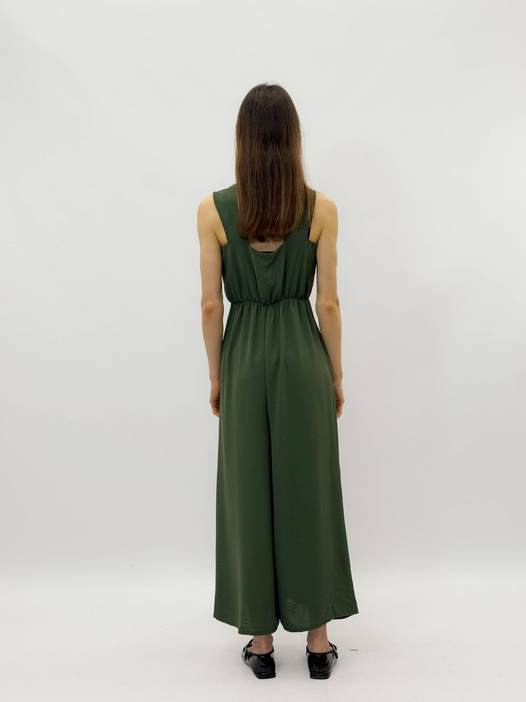 Lightweight™ wide-leg jumpsuit by Emma & Rose Cape Town, featuring flowing fabric and a stylish, relaxed fit.