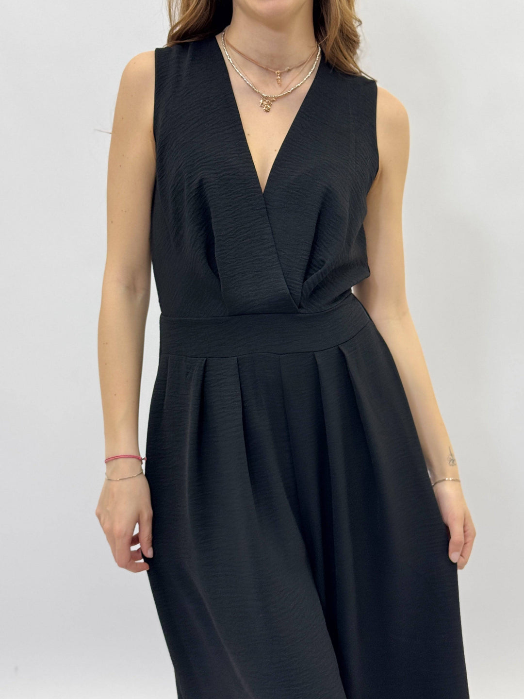 Lightweight™ wide-leg jumpsuit by Emma & Rose Cape Town, featuring a stylish, flowing design and wide-leg silhouette.