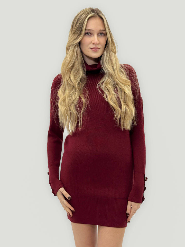 Emma & Rose soft knit turtleneck — women's knitwear