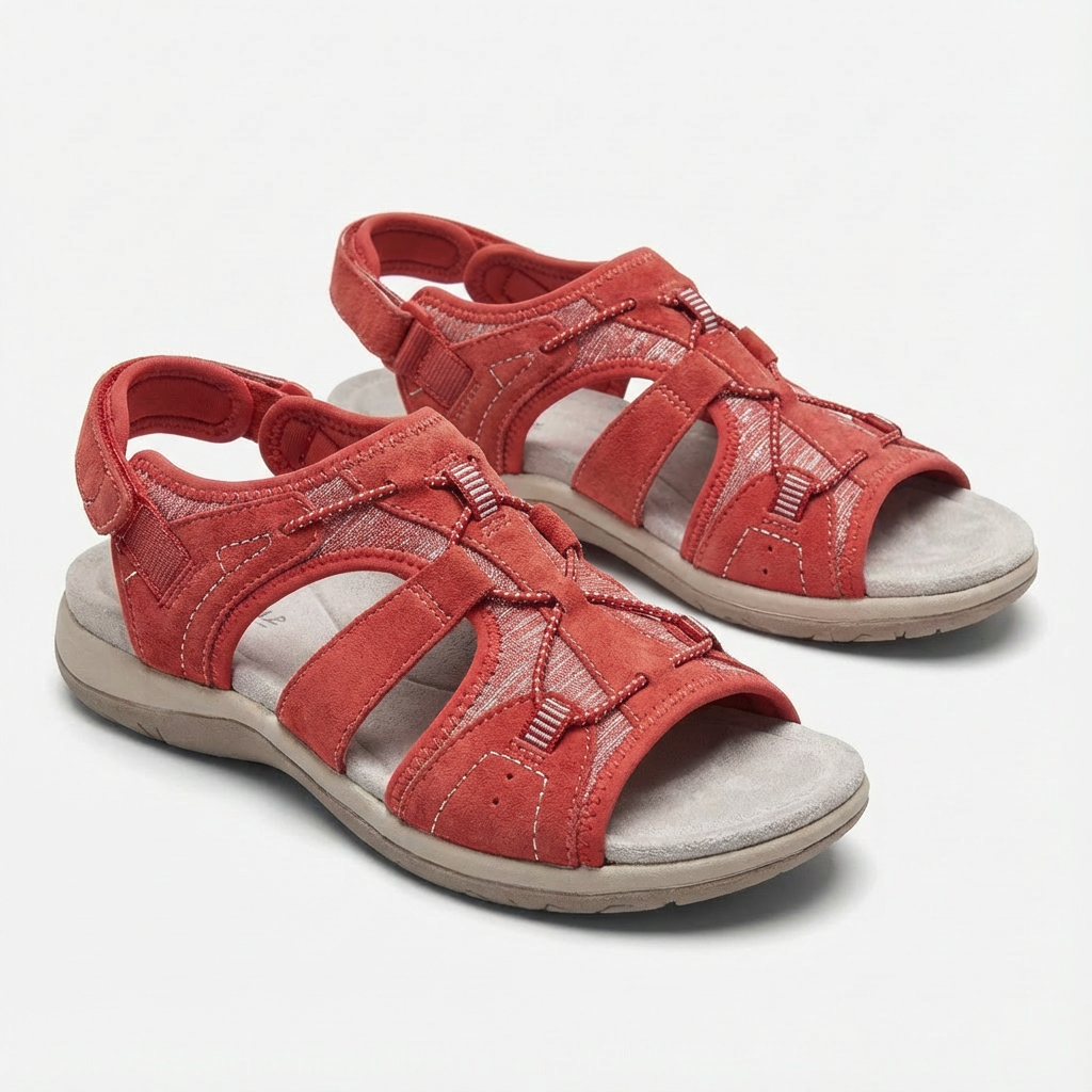 Lucia | Women's Sports Sandals with Adjustable Closures and Open Toe | Active