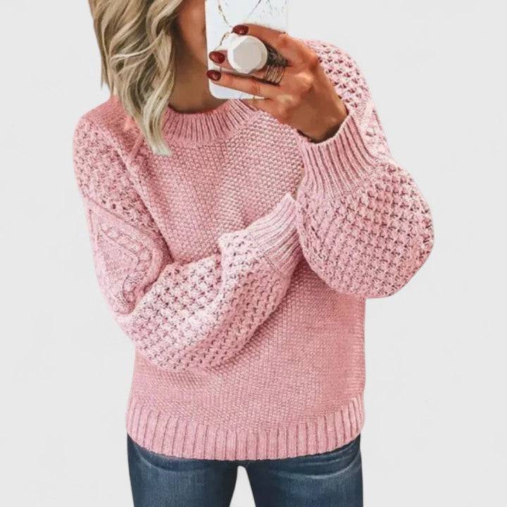 Delymarah™ Emma & Rose Cape Town women's comfortable sweater with flattering tummy coverage, casual dress style.