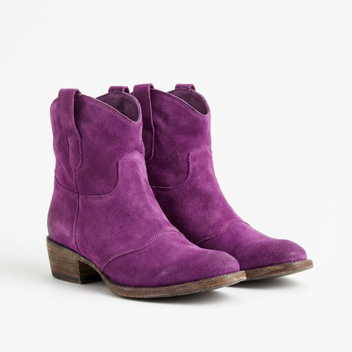 Morgan | Women's Cowboy Ankle Boots without Zip
