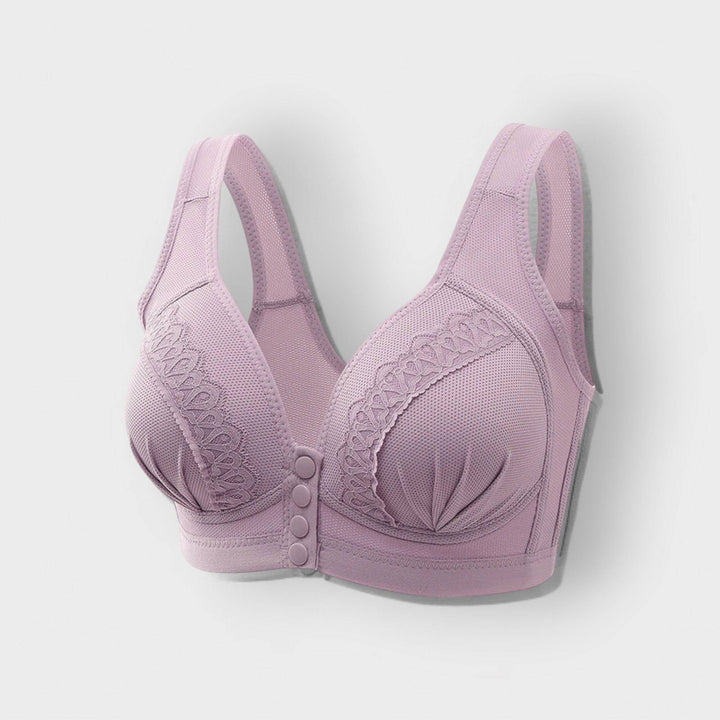 Eleni™ Emma & Rose Durban bra with adjustable straps and soft fabric, shown on a mannequin.