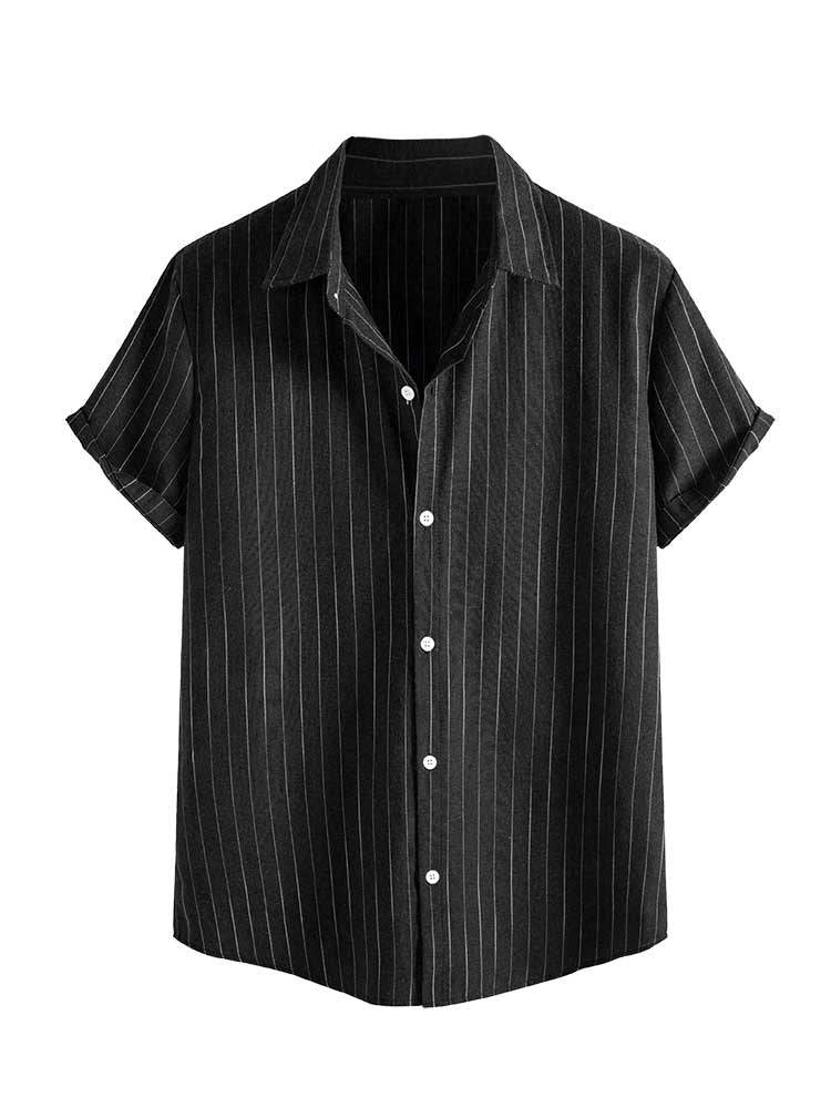 Emma & Rose Manhattan Jurgen™ short sleeve shirt in lightweight fabric with a casual fit and button-front design.