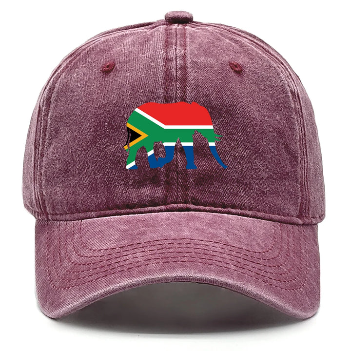 South Africa World Cup 2026 competition cap by Emma & Rose Cape Town, featuring team logo and adjustable strap.