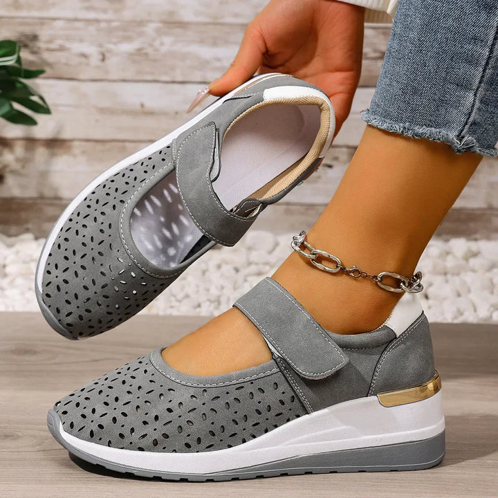 Thea - Women's Airy Orthopaedic Summer Shoes with Footbed
