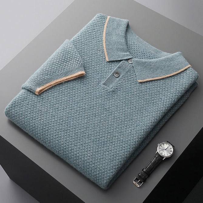 Men's Elke™ Classic Polo Shirt by Emma & Rose Manhattan, summer main clothing, shown in a stylish polo design.