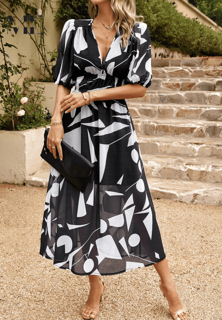 Elegant women's Berra™ dress by Emma & Rose Manhattan, featuring a stylish, flowing design perfect for sophisticated occasions.