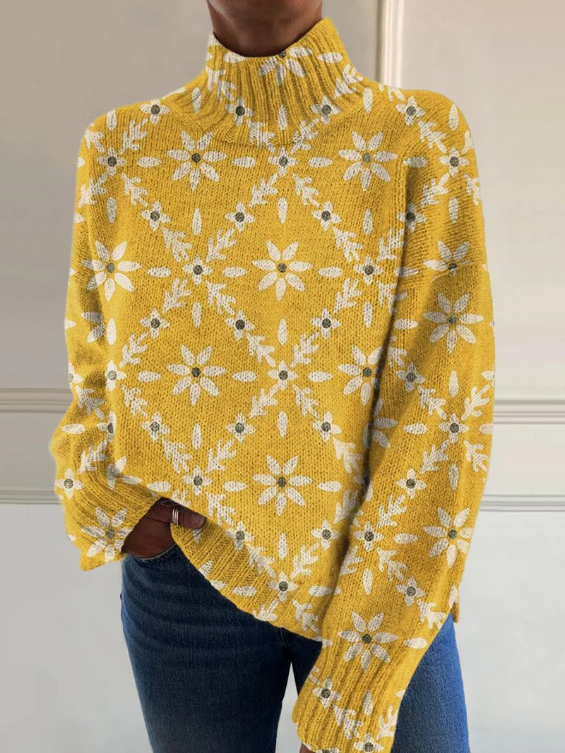 Vintage colour block floral art by Emma & Rose Cape Town featuring vibrant floral patterns and bold colour blocks.