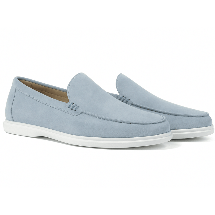 Emma & Rose Manhattan Harro Ice Blue Set featuring stylish clothing pieces, displayed on a neutral background.