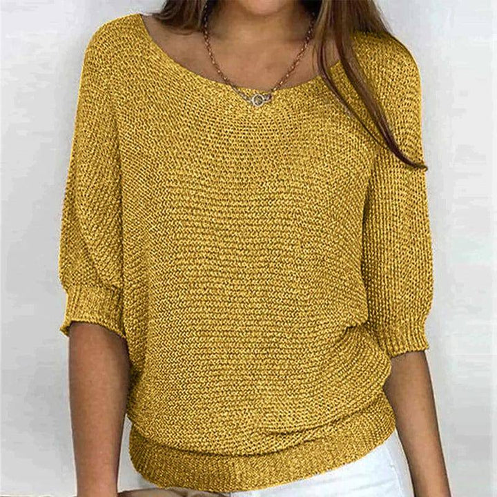 Emma & Rose Manhattan Fransien™ Soft Comfort Top showing a relaxed fit, lightweight fabric, and casual style in neutral tones.