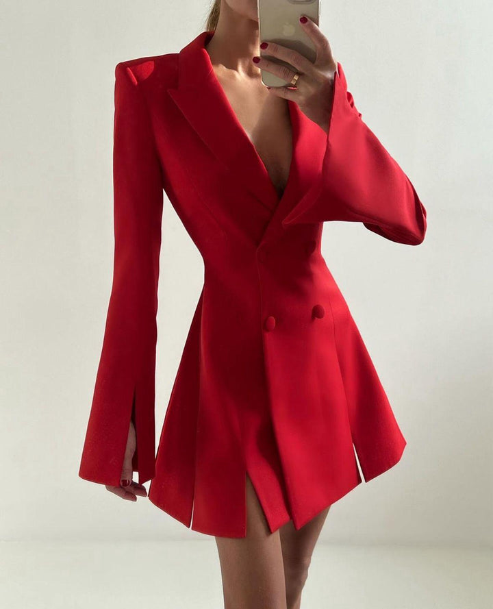 Britney™ | Short Jacket Effect Dress