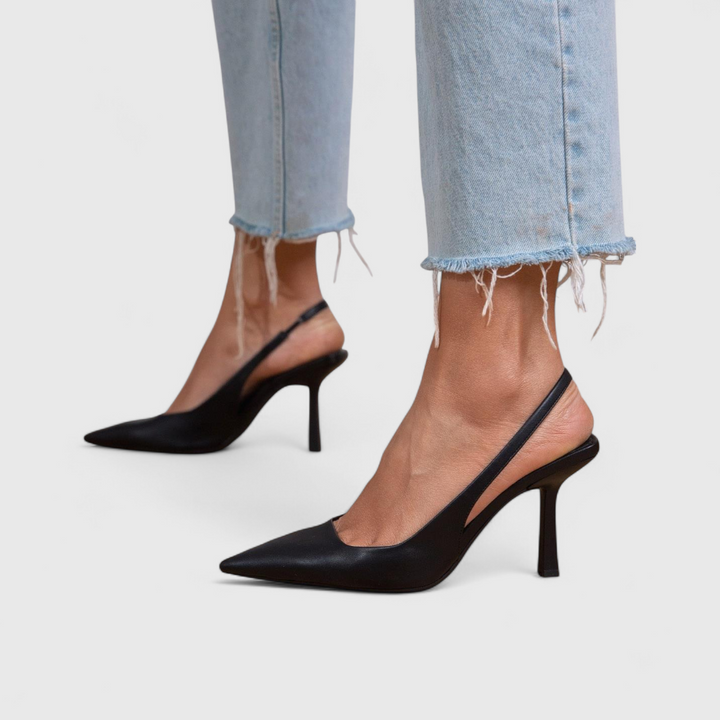Bella - Ladies' Elegant Heeled Shoes with Comfort Lining