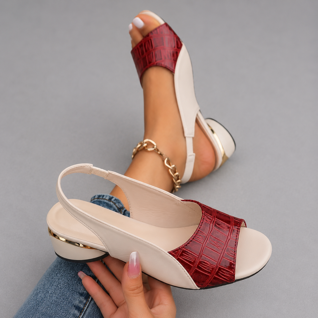 Elegant Emma & Rose Cape Town Gloria orthopaedic sandals with supportive straps and cushioned soles, stylish and comfortable.