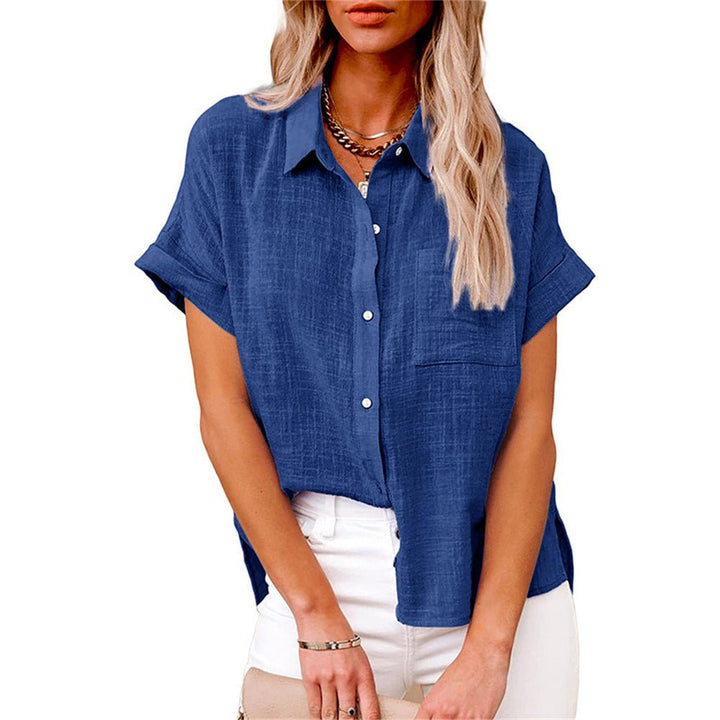Alma | Women's Lightweight Short-Sleeved Shirt with Breast Pocket