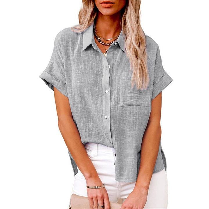 Alma | Women's Lightweight Short-Sleeved Shirt with Breast Pocket
