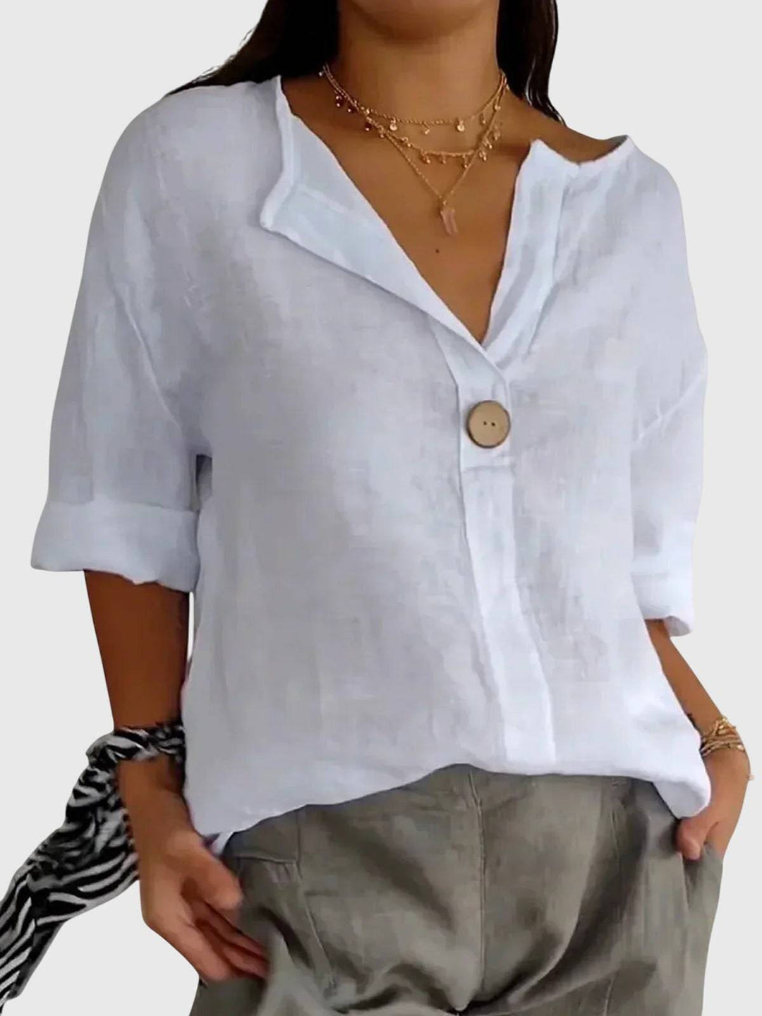 Gemma™  |  Chic Comfort Blouse