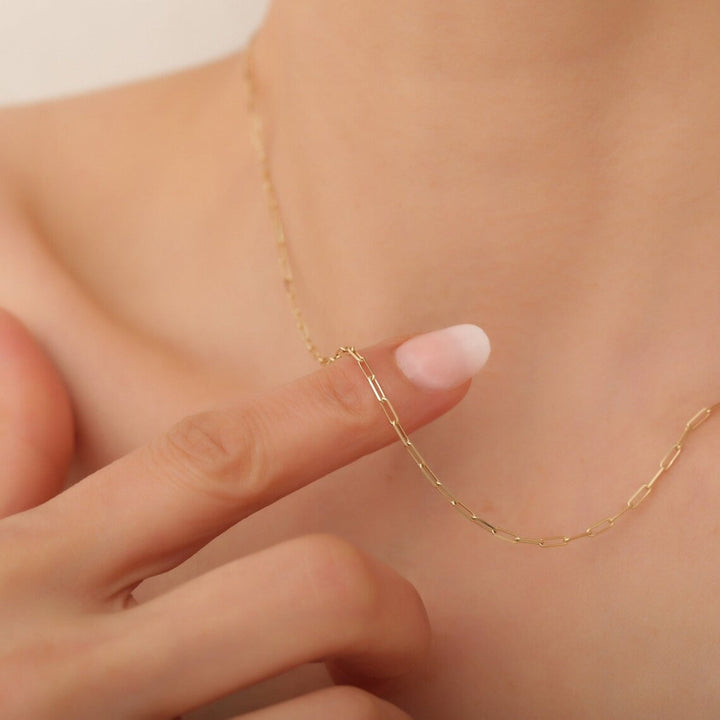 Small paper necklace from Tiaralynn™ by Emma & Rose Cape Town, featuring delicate handmade paper design.