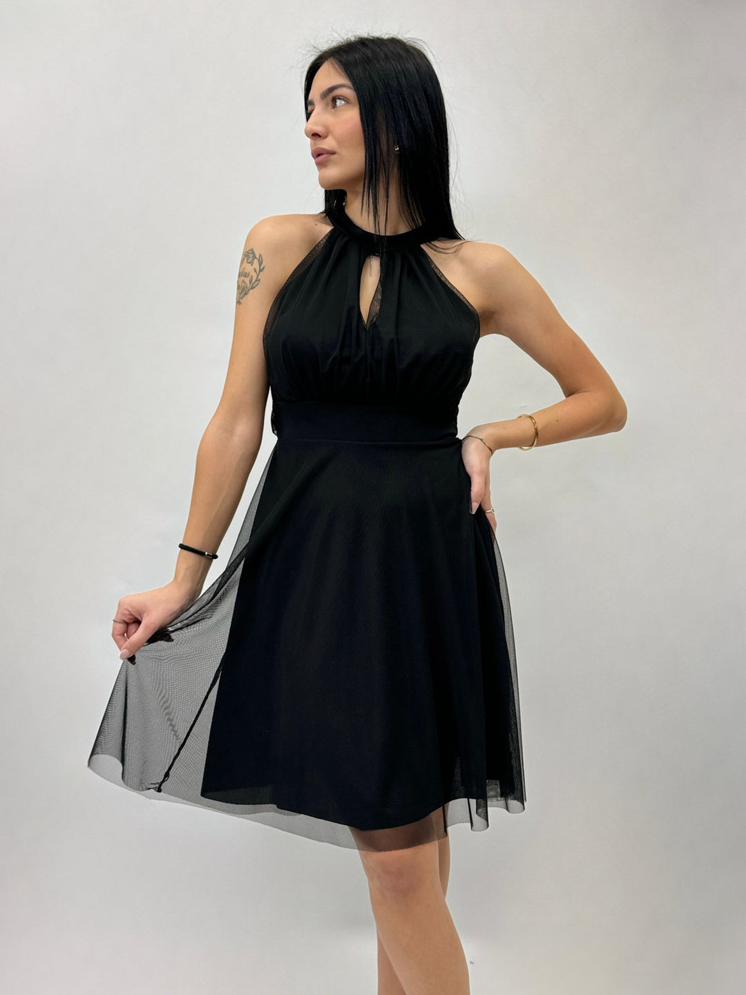 Light blue Greta Short Marisa Dress by Emma & Rose Cape Town, stylish abiti with a chic, casual design.