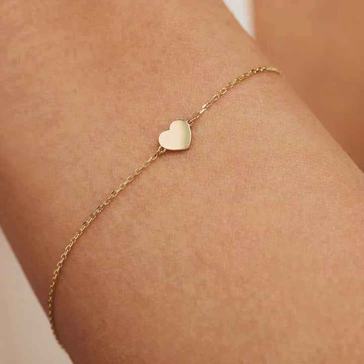 Danirelle™ 14k gold bracelet by Emma & Rose Cape Town, elegant jewelry with a delicate design in a close-up image.