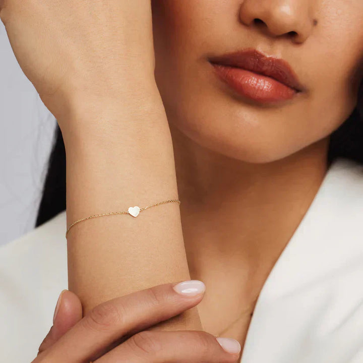Danirelle™ 14k gold bracelet by Emma & Rose Cape Town featuring a delicate, elegant jewelry design for stylish wear.