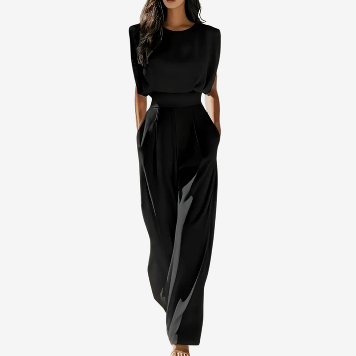 Beige Wiera™ jumpsuit belt by Emma & Rose Cape Town, stylish accessory with a sleek design and adjustable fit.