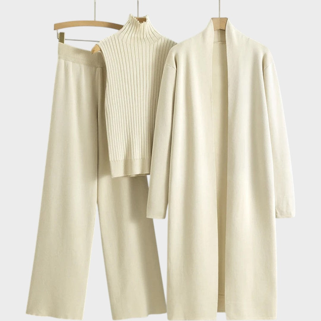 Olivia™ 3-piece Conjunto set by Emma & Rose Cape Town, featuring coordinated clothing pieces displayed on a neutral background.