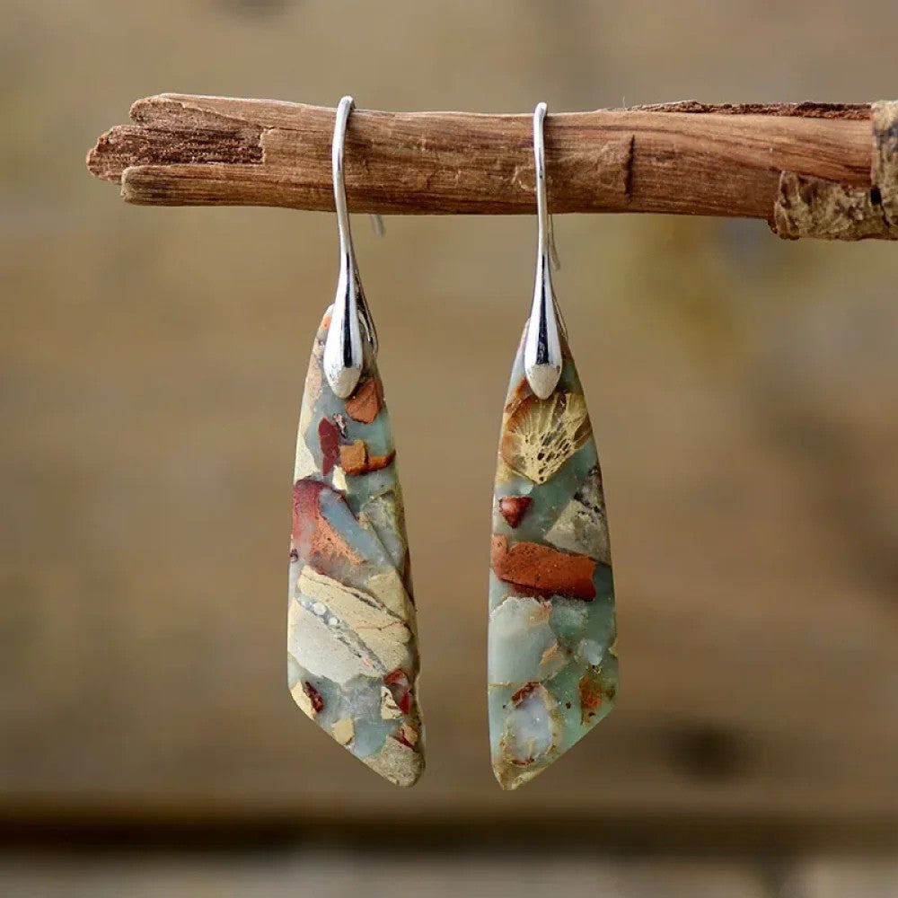 Emma & Rose Cape Town Retro™ Delicate Earrings featuring intricate gold-tone design and fine craftsmanship.