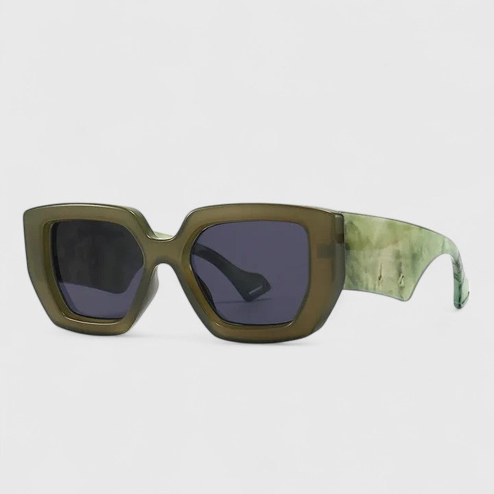 Emma & Rose Cape Town Jossalyn™ stylish green sunglasses with sleek frame and tinted lenses, perfect for a fashionable look.
