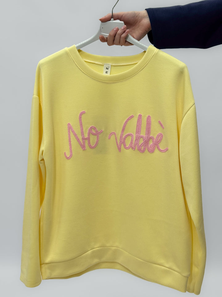 Black Noa™ casual sweatshirt by Emma & Rose Cape Town, cozy knitwear with a relaxed fit and minimalist design.
